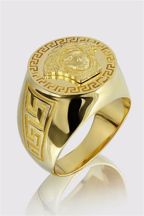 versace rings for sale|versace gold ring for men.